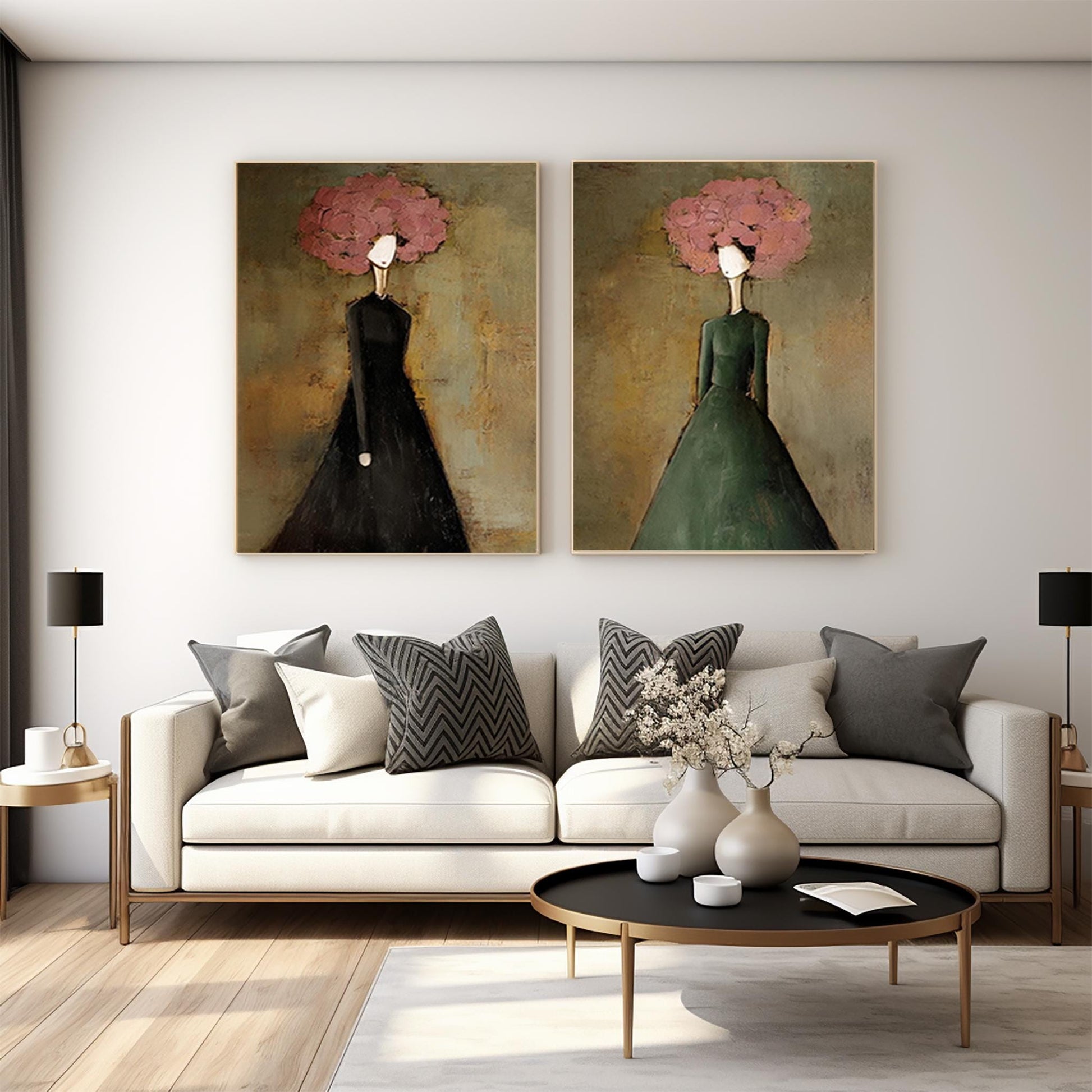 18x24 inch handmade oil painting for living room - image 8 of 9