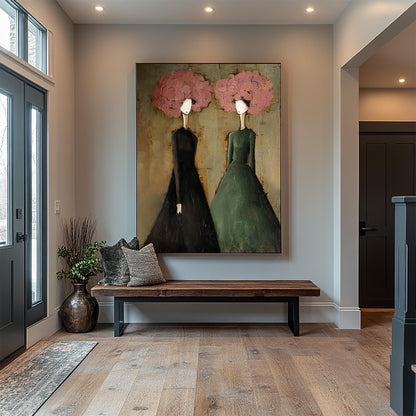 18x24 inch handmade oil painting for living room - image 4 of 10