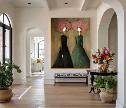 18x24 inch handmade oil painting for living room - image 6 of 10