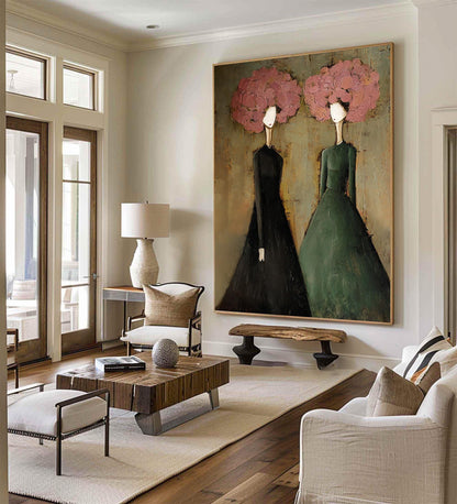 18x24 inch handmade oil painting for living room - image 1 of 10