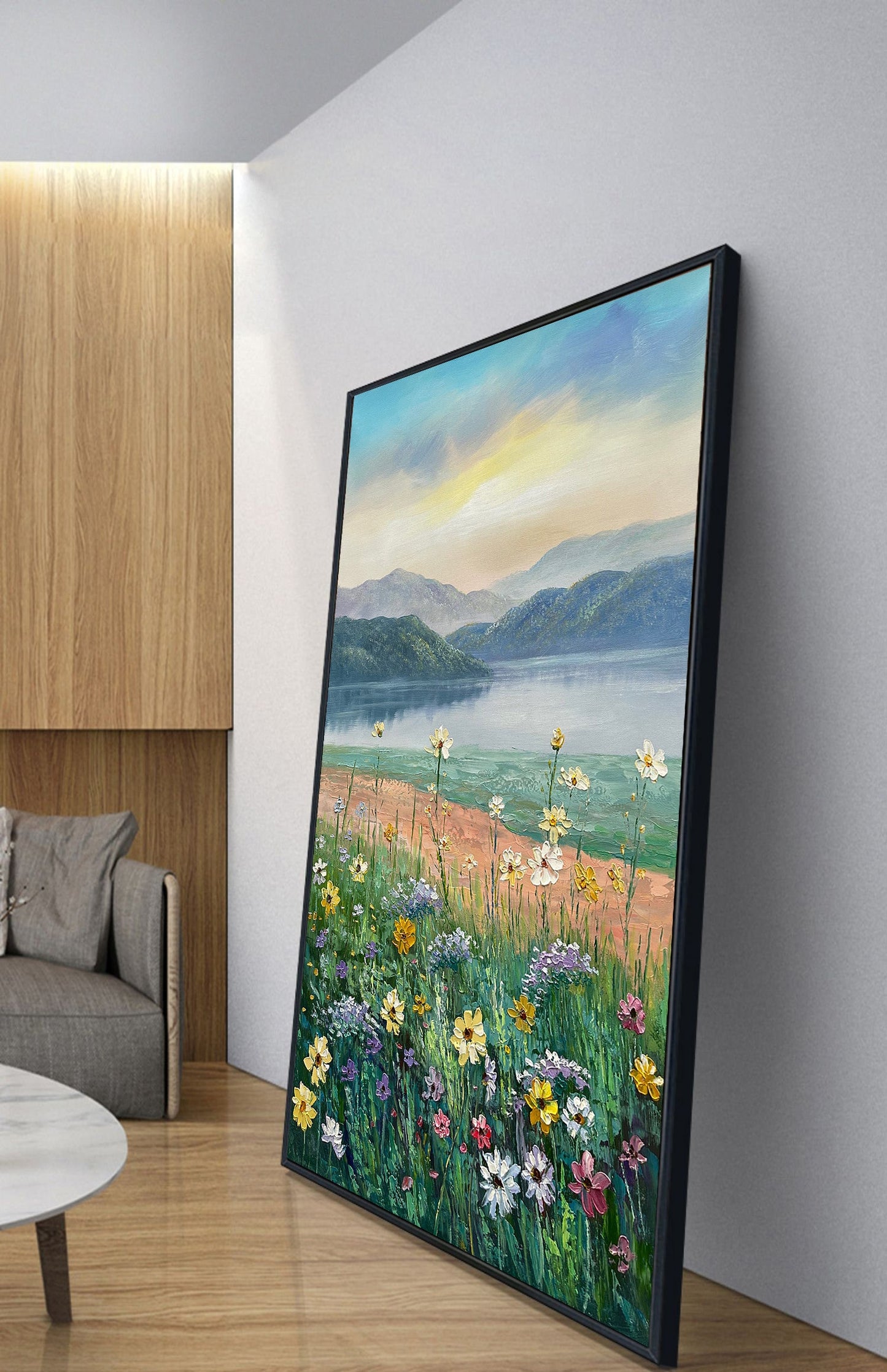 60x120 cm oil painting for home decor - image 2 of 7