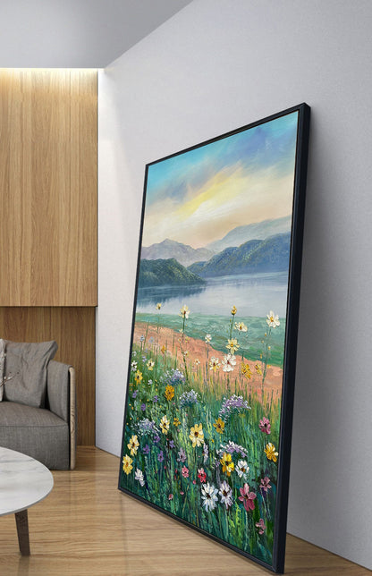 60x120 cm oil painting for home decor - image 2 of 7