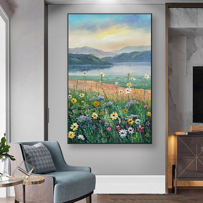 60x120 cm oil painting for home decor - image 3 of 7