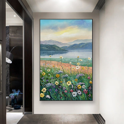 60x120 cm oil painting for home decor - image 4 of 7
