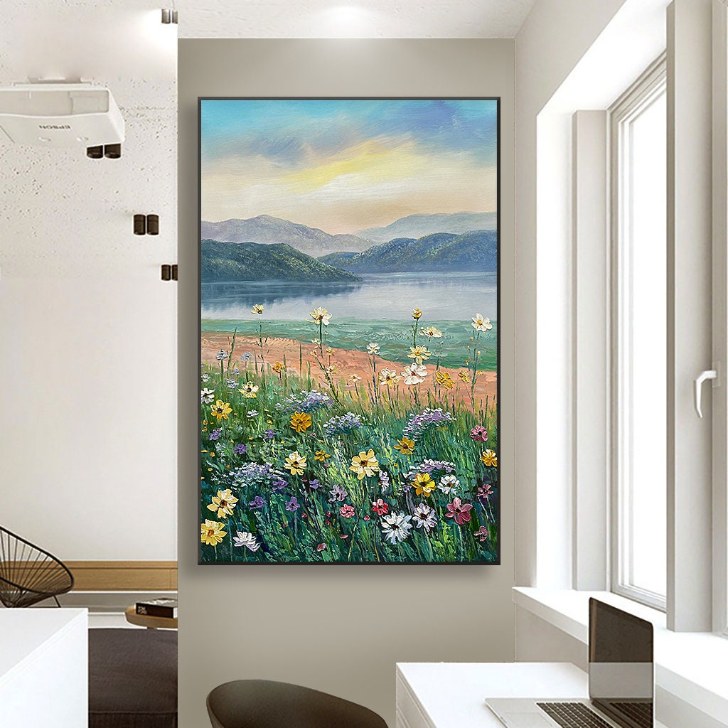 60x120 cm oil painting for home decor - image 5 of 7