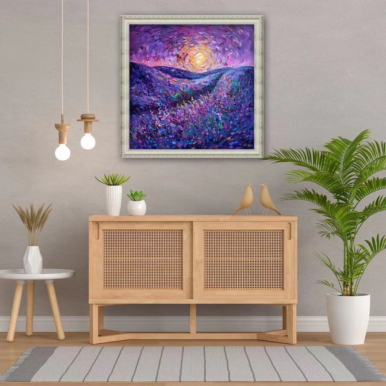 50x50 cm canvas art for home decor - image 3 of 10