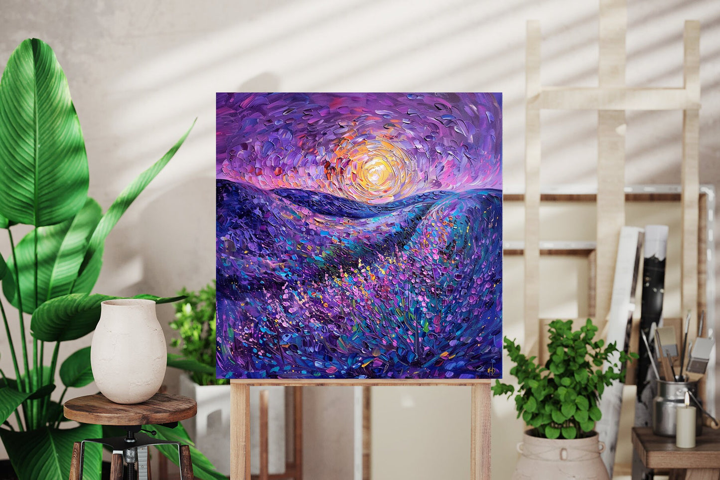 50x50 cm canvas art for home decor - image 10 of 10