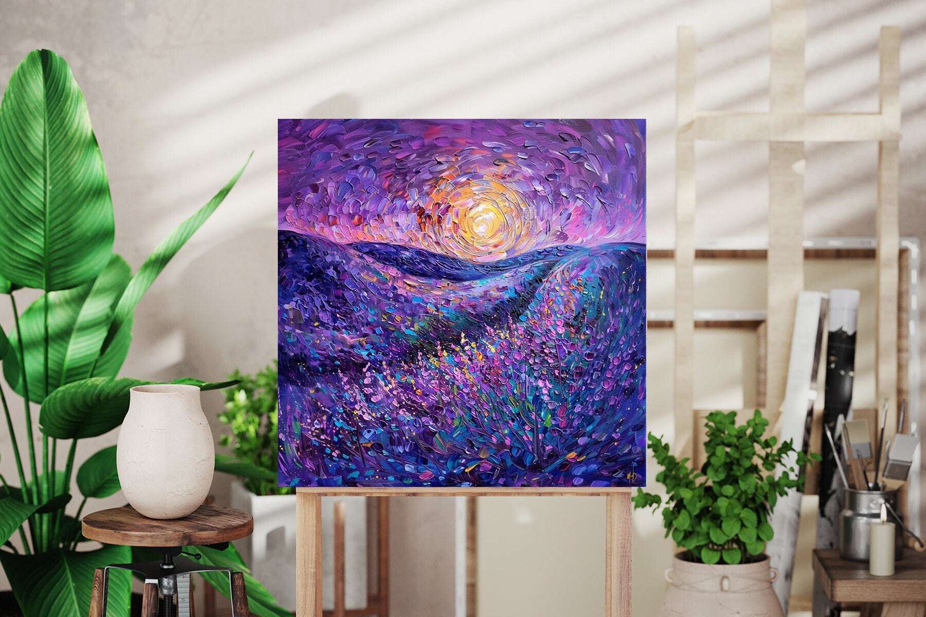 50x50 cm canvas art for home decor - image 10 of 10