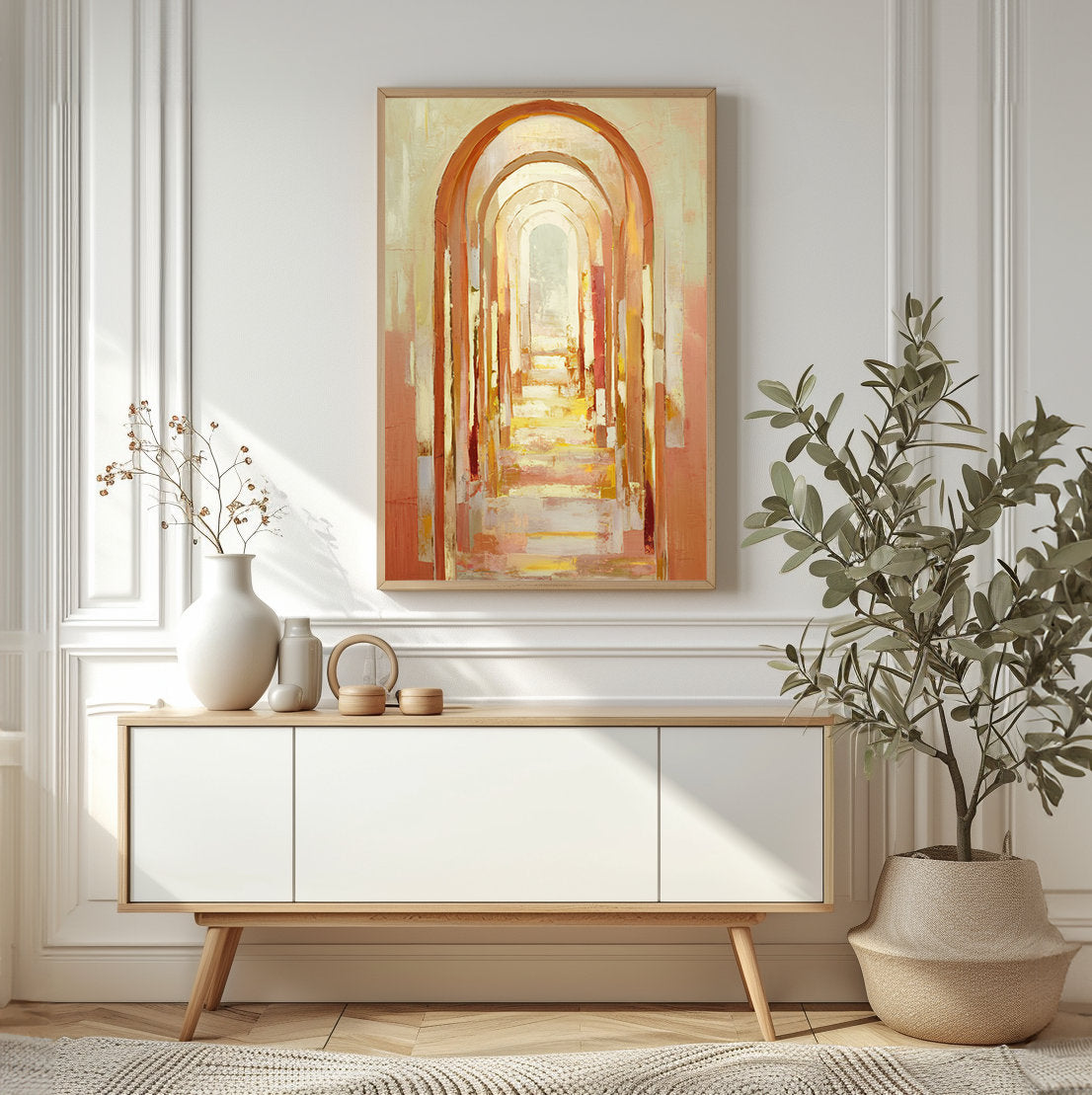 40x60 cm handmade oil painting for home decor - image 2 of 10