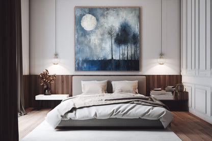 60x60 cm handmade oil painting for home decor - image 3 of 7