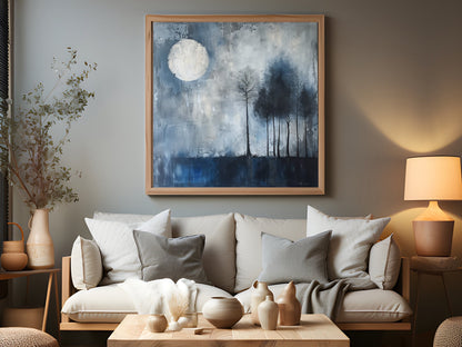 60x60 cm handmade oil painting for home decor - image 1 of 7