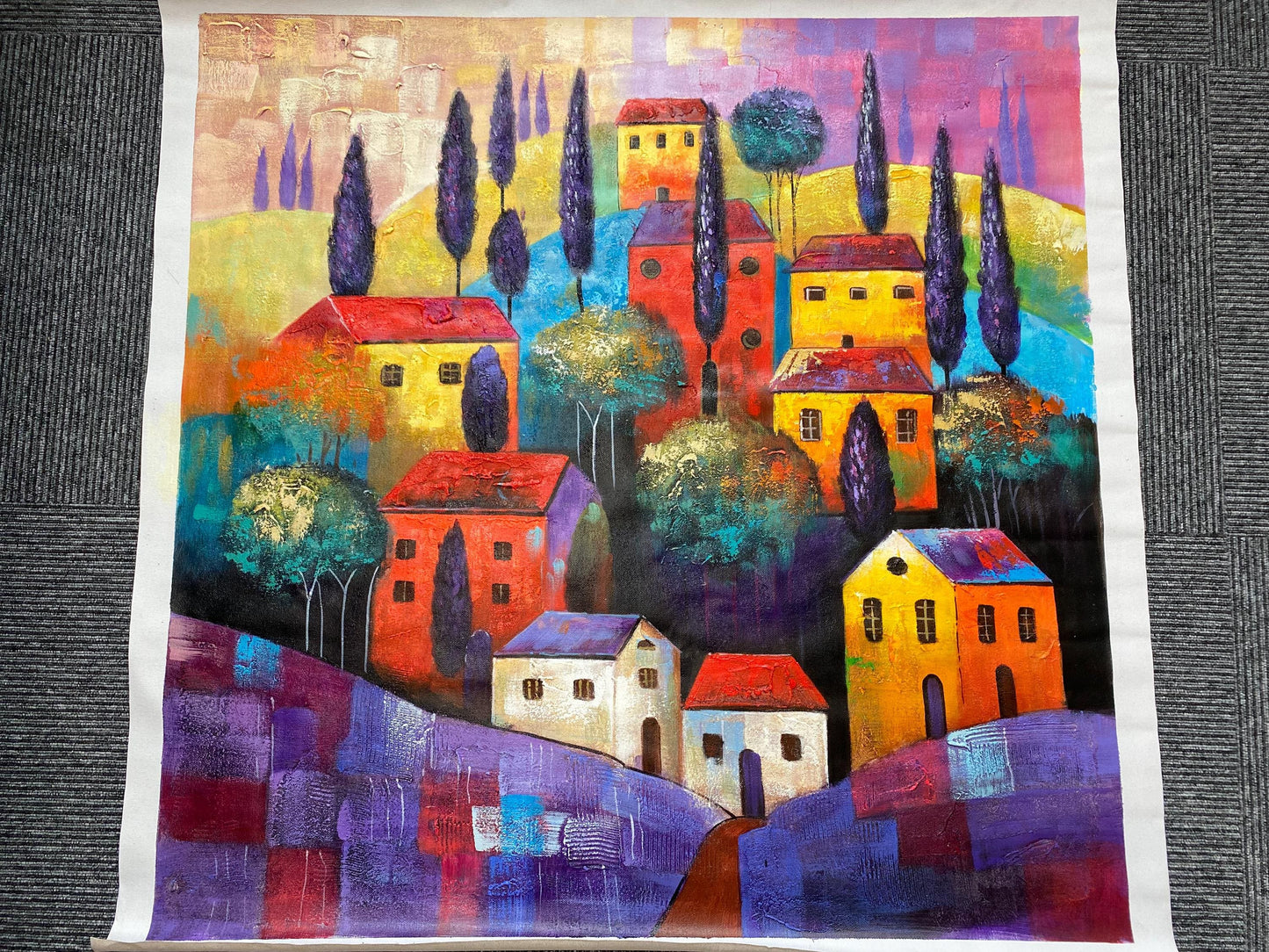 50x50 cm oil painting for home decor - image 11 of 11