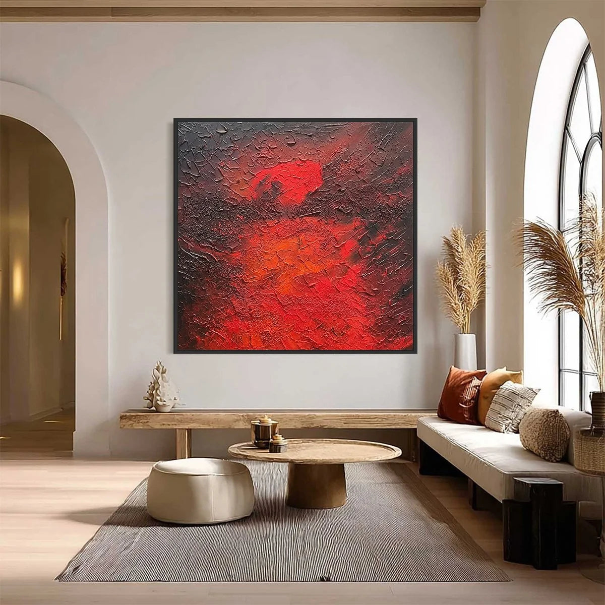 INFERNO | black frame version on white wall