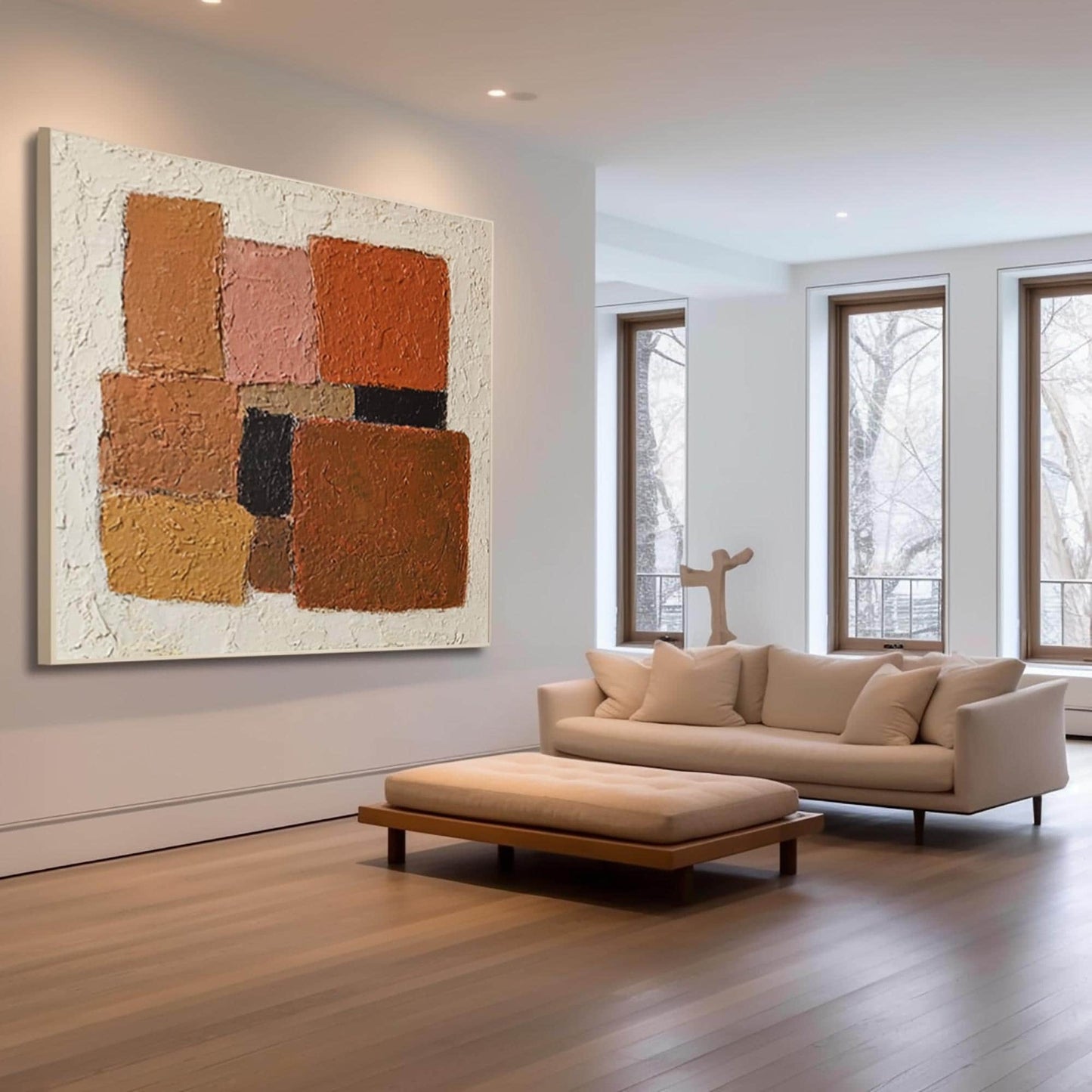 24x24 inch canvas art for living room - image 6 of 8