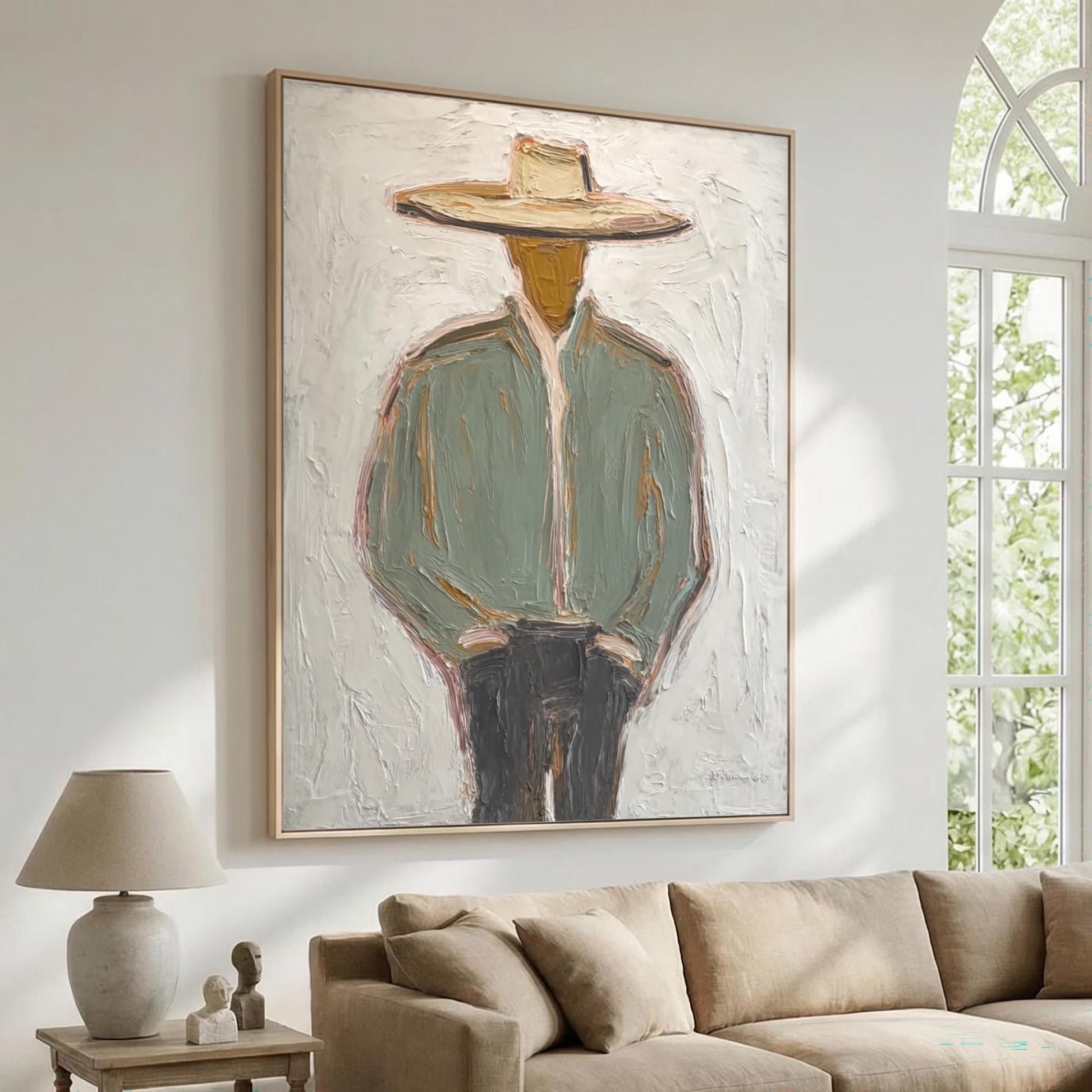 18x24 inch oil painting for living room - image 1 of 10