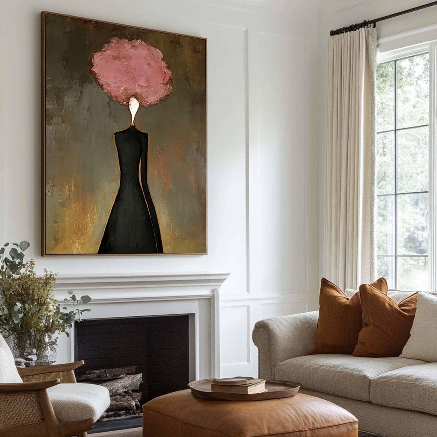 46x61 cm oil painting for living room - image 3 of 9