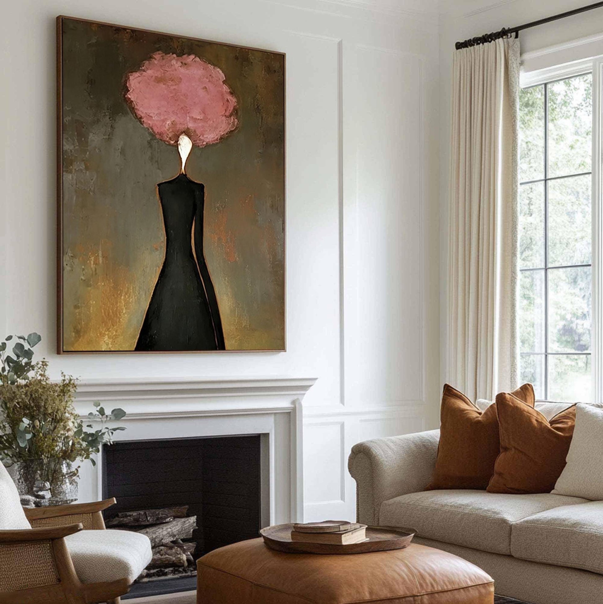 46x61 cm oil painting for living room - image 3 of 9