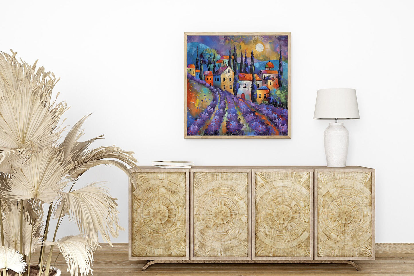 60x60 cm oil painting for home decor - image 2 of 9
