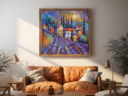 60x60 cm oil painting for home decor - image 1 of 9