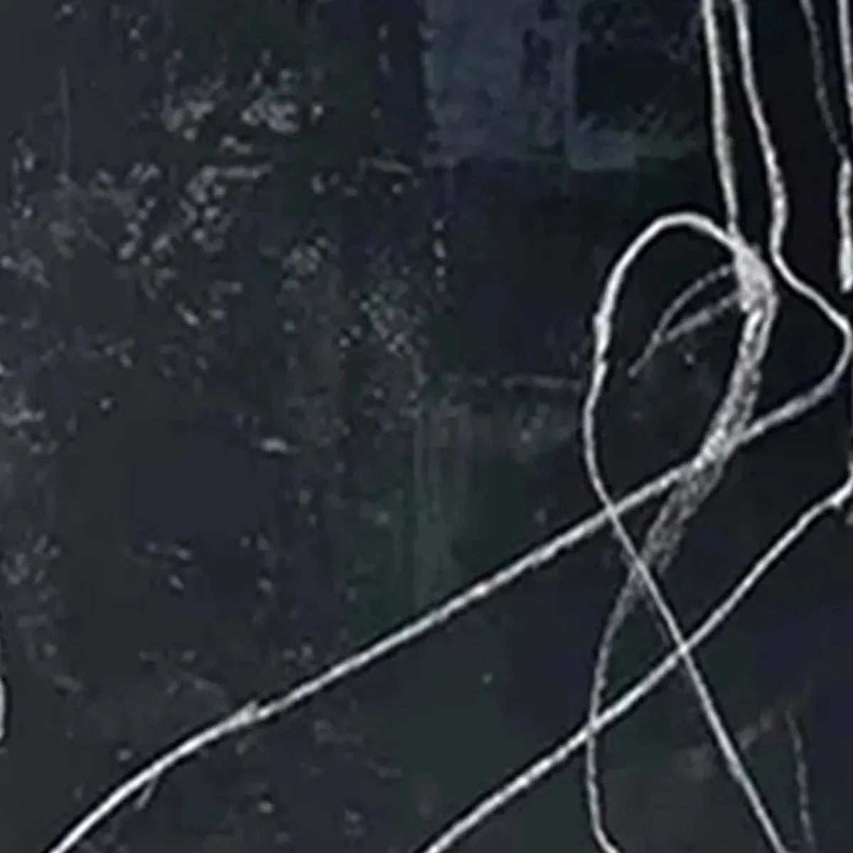 MINIMALIST ABSTRACT DUO: Set of 2 Abstract Paintings in Black and White | rectangular format, hand-painted canvas edge