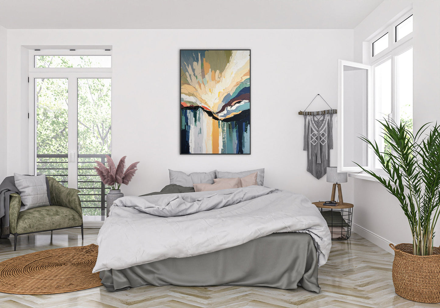 40x60 cm oil painting for living room - image 7 of 8