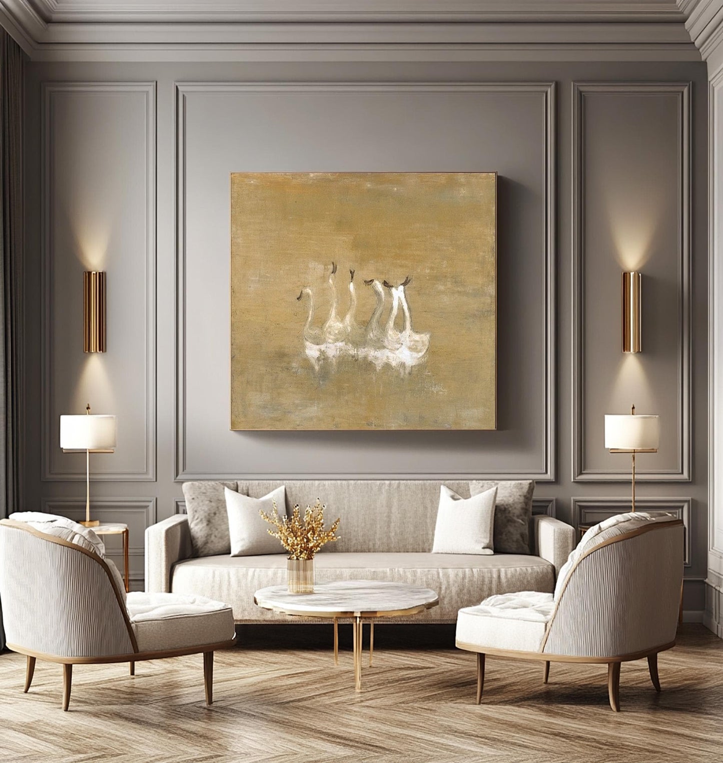 24x24 inch wall art for living room - image 6 of 8