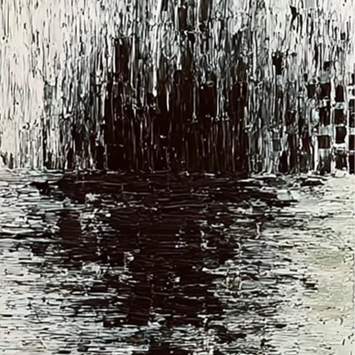 MONOCHROME METAMORPHOSIS: Wabi Sabi Textured Abstract Triptych | rolled canvas, ready for custom framing