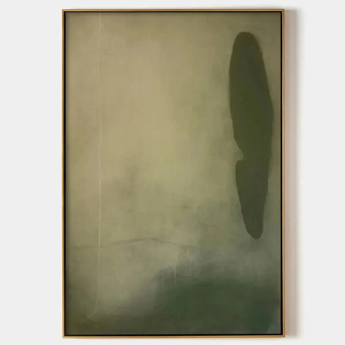 OLIVE SERENITY | hanging in , Minimalist wall art