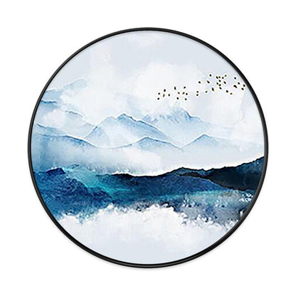 Original Mountain cloud Acrylic Paintings On Canvas Framed Painting Extra Large  #9
