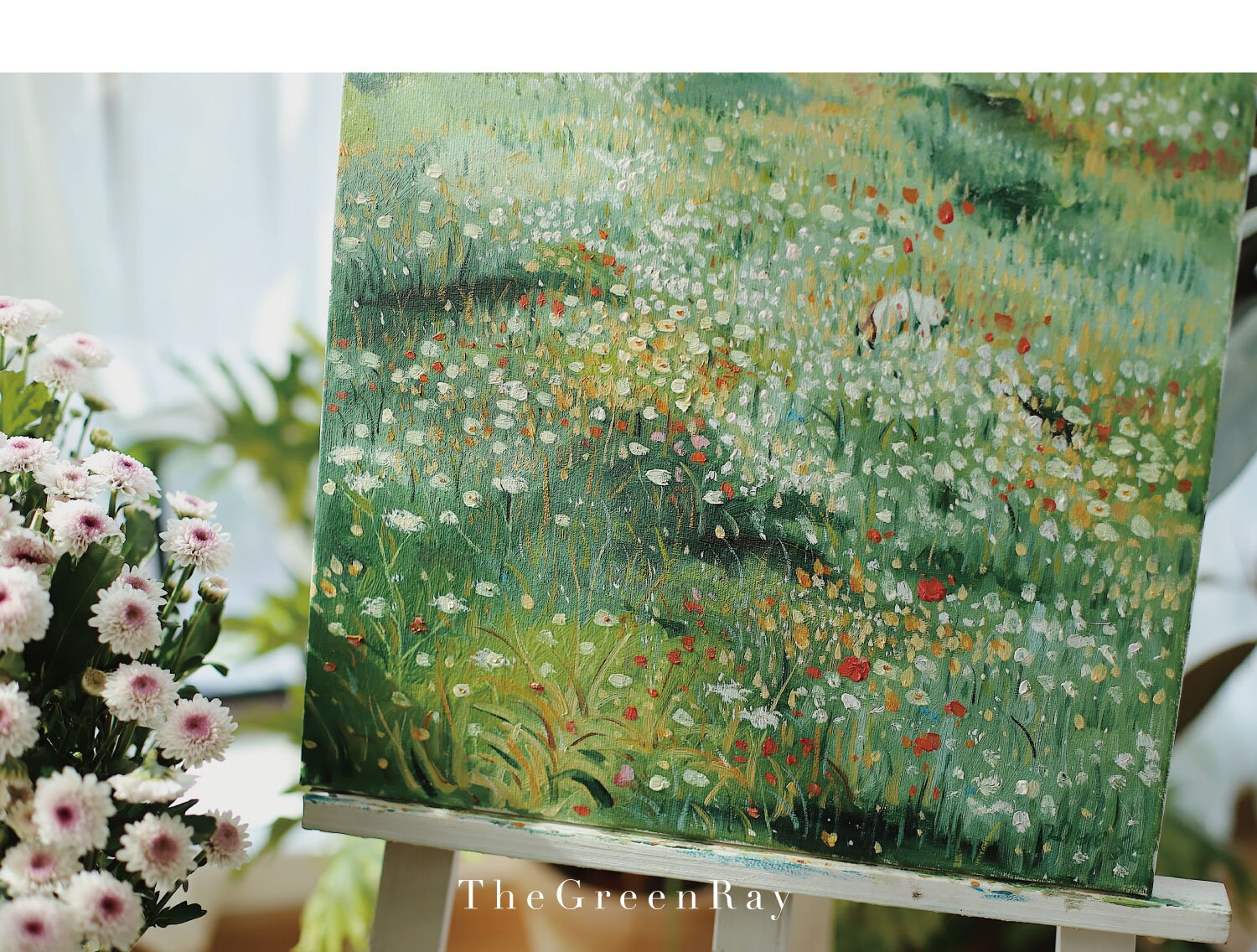 60x80 cm oil painting for home decor - image 7 of 9