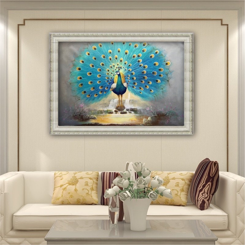 70x100 cm handmade oil painting for home decor - image 2 of 9