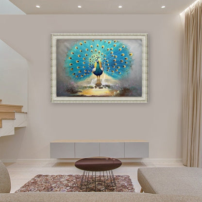 70x100 cm handmade oil painting for home decor - image 4 of 9