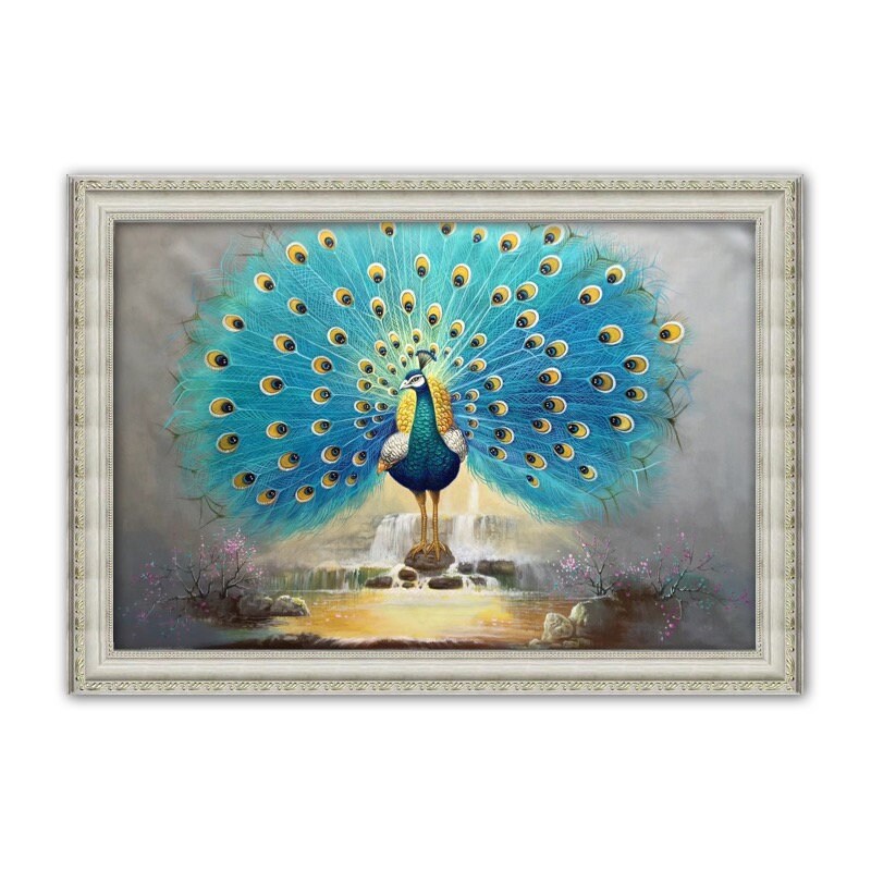 70x100 cm handmade oil painting for home decor - image 5 of 9