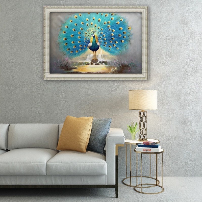 70x100 cm handmade oil painting for home decor - image 7 of 9
