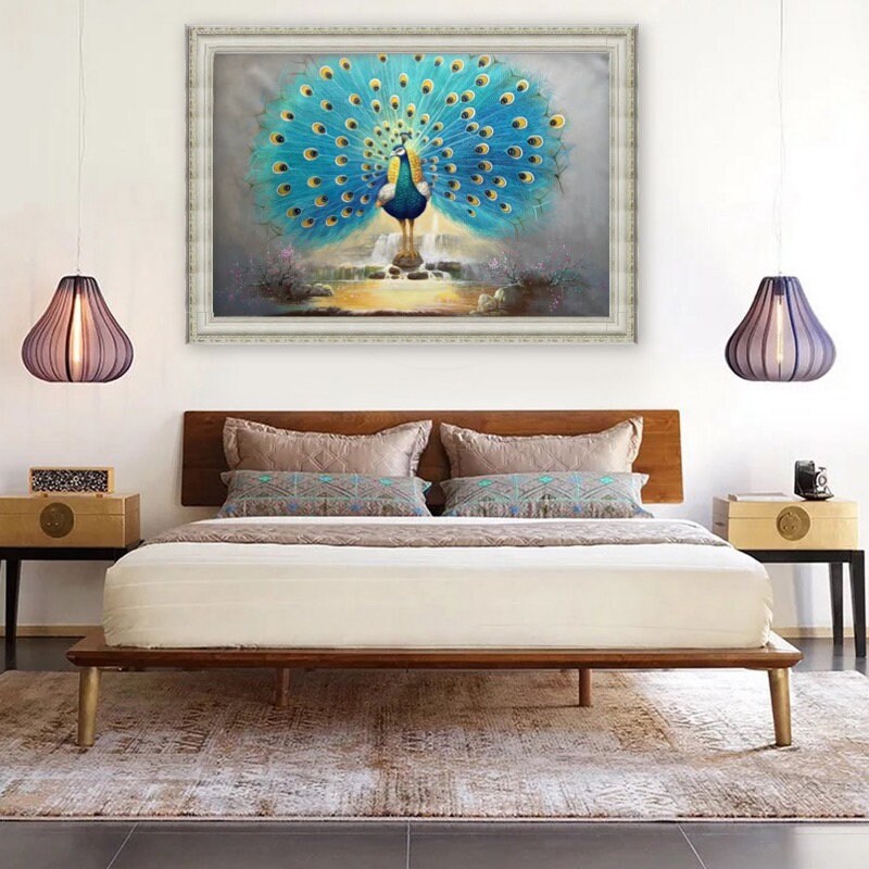 70x100 cm handmade oil painting for home decor - image 8 of 9