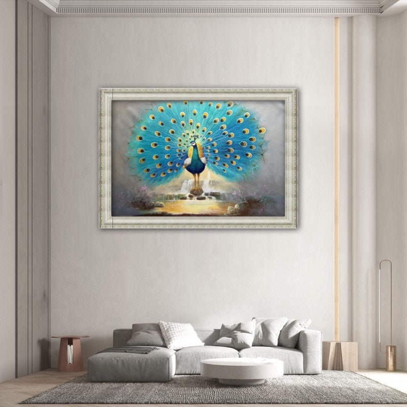 70x100 cm handmade oil painting for home decor - image 9 of 9