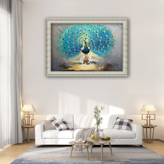 70x100 cm handmade oil painting for home decor - image 1 of 9