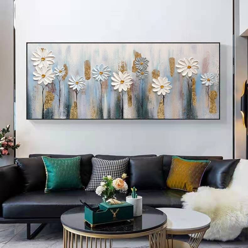 50x130 cm oil painting for living room - image 3 of 4