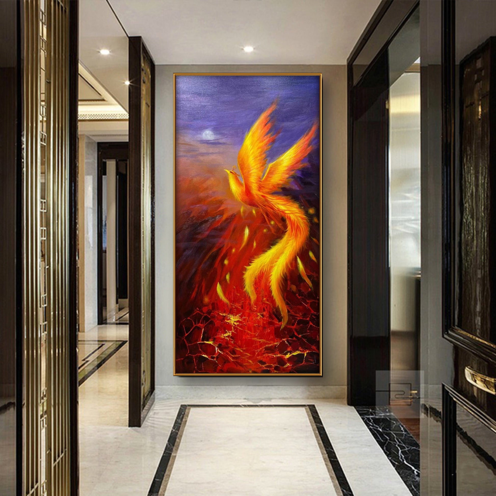 60x120 cm oil painting for home decor - image 5 of 9