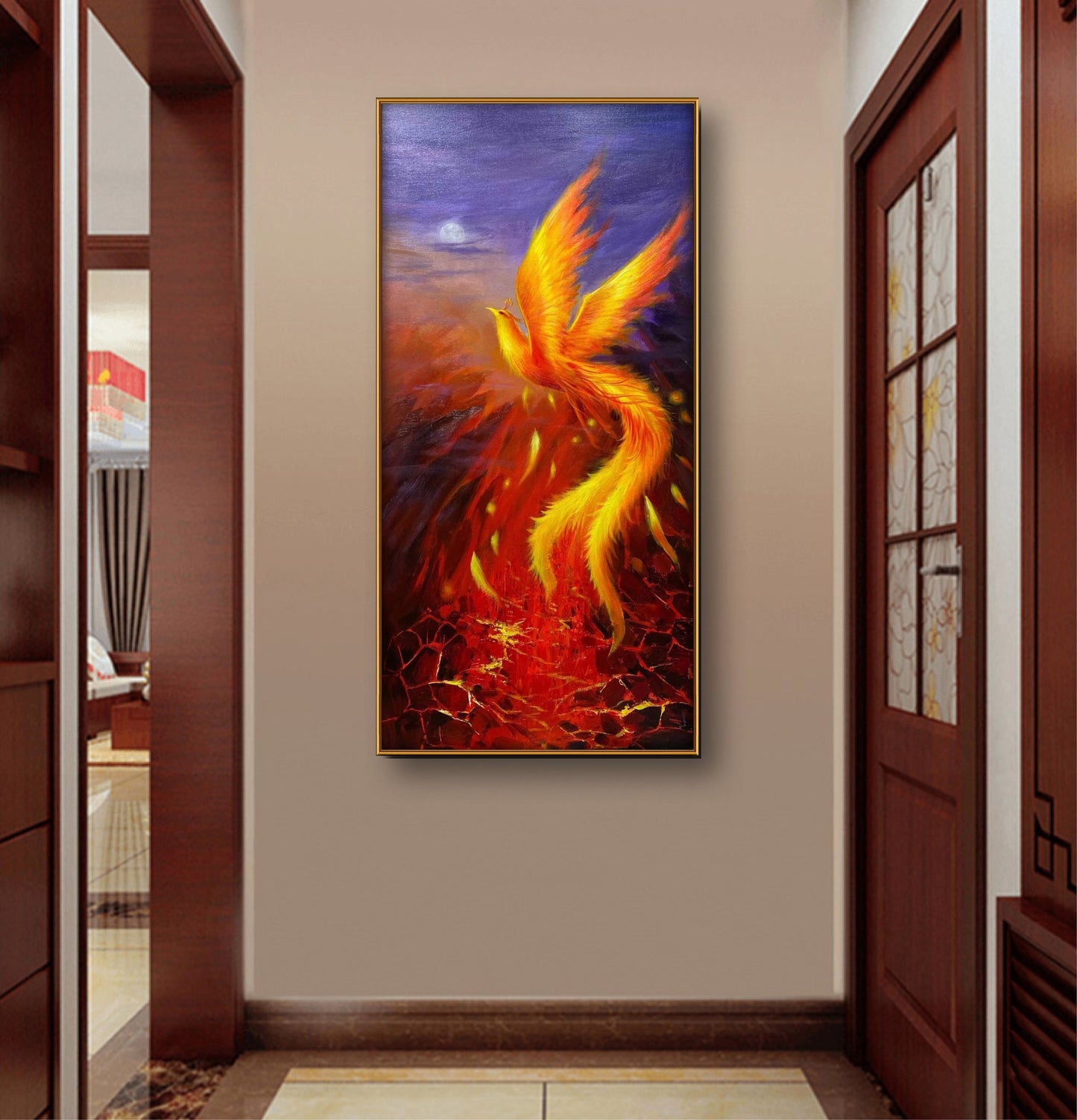 60x120 cm oil painting for home decor - image 6 of 9