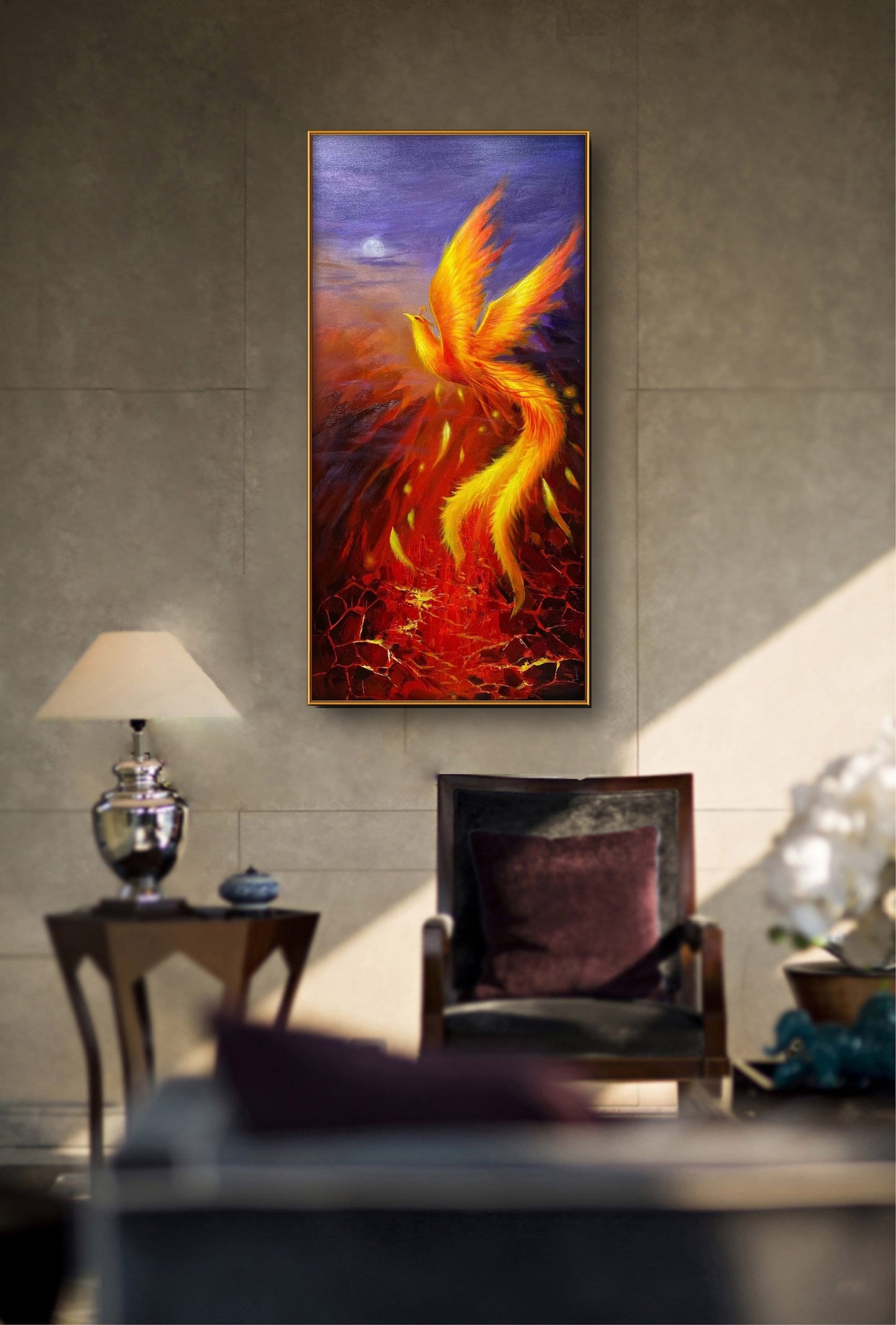 60x120 cm oil painting for home decor - image 7 of 9