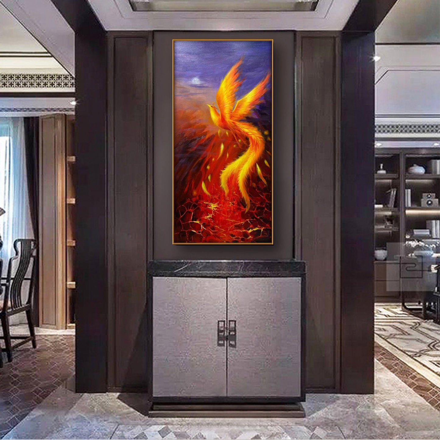 60x120 cm oil painting for home decor - image 8 of 9
