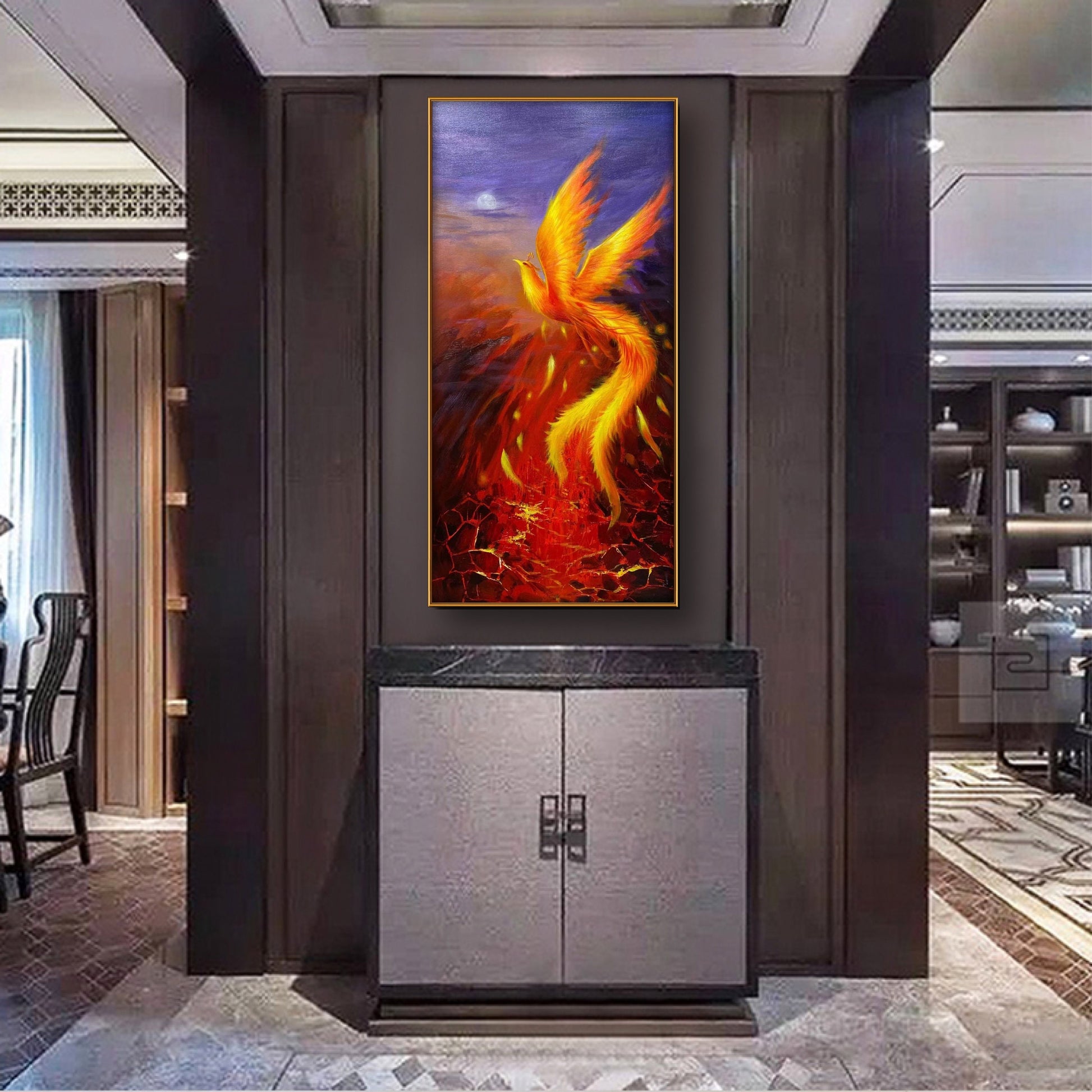 60x120 cm oil painting for home decor - image 8 of 9