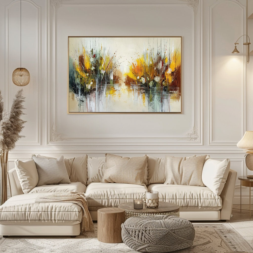 40x60 cm handmade oil painting for home decor - image 5 of 9