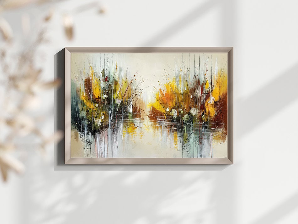 40x60 cm handmade oil painting for home decor - image 6 of 9