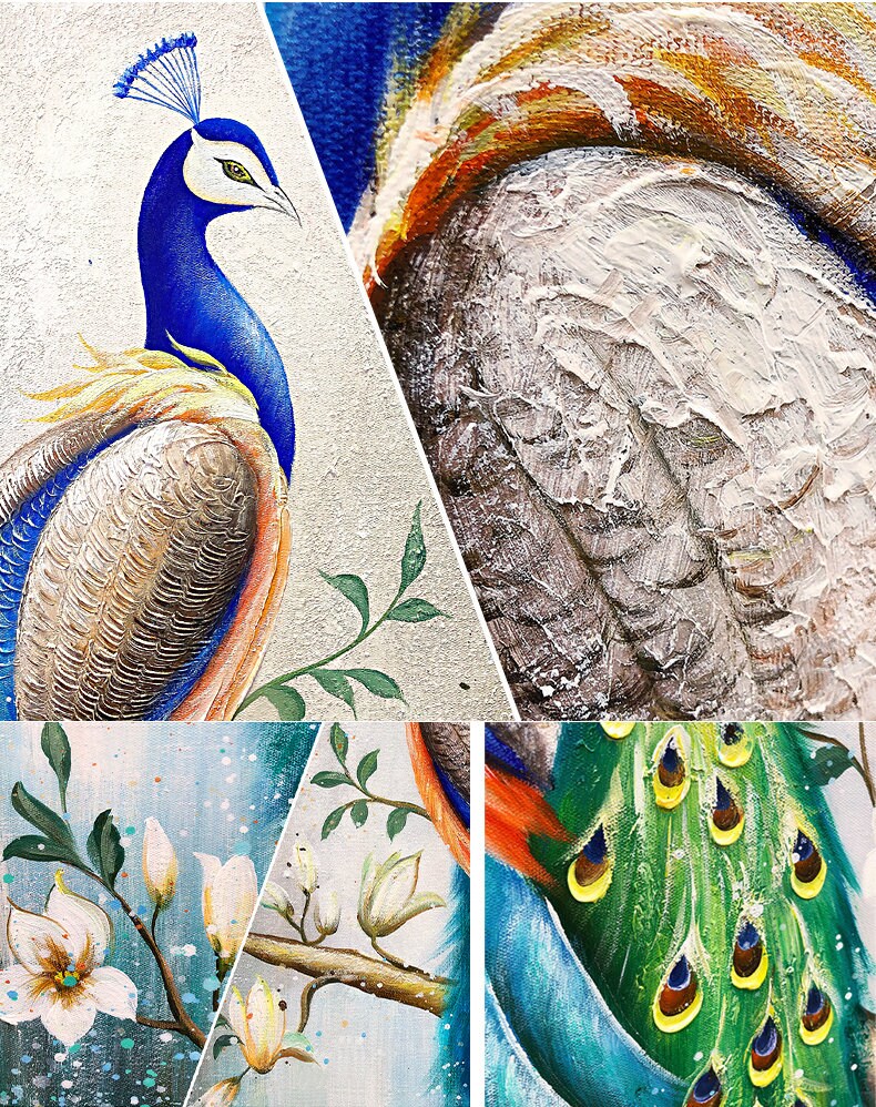 60x120 cm oil painting for home decor - image 4 of 9