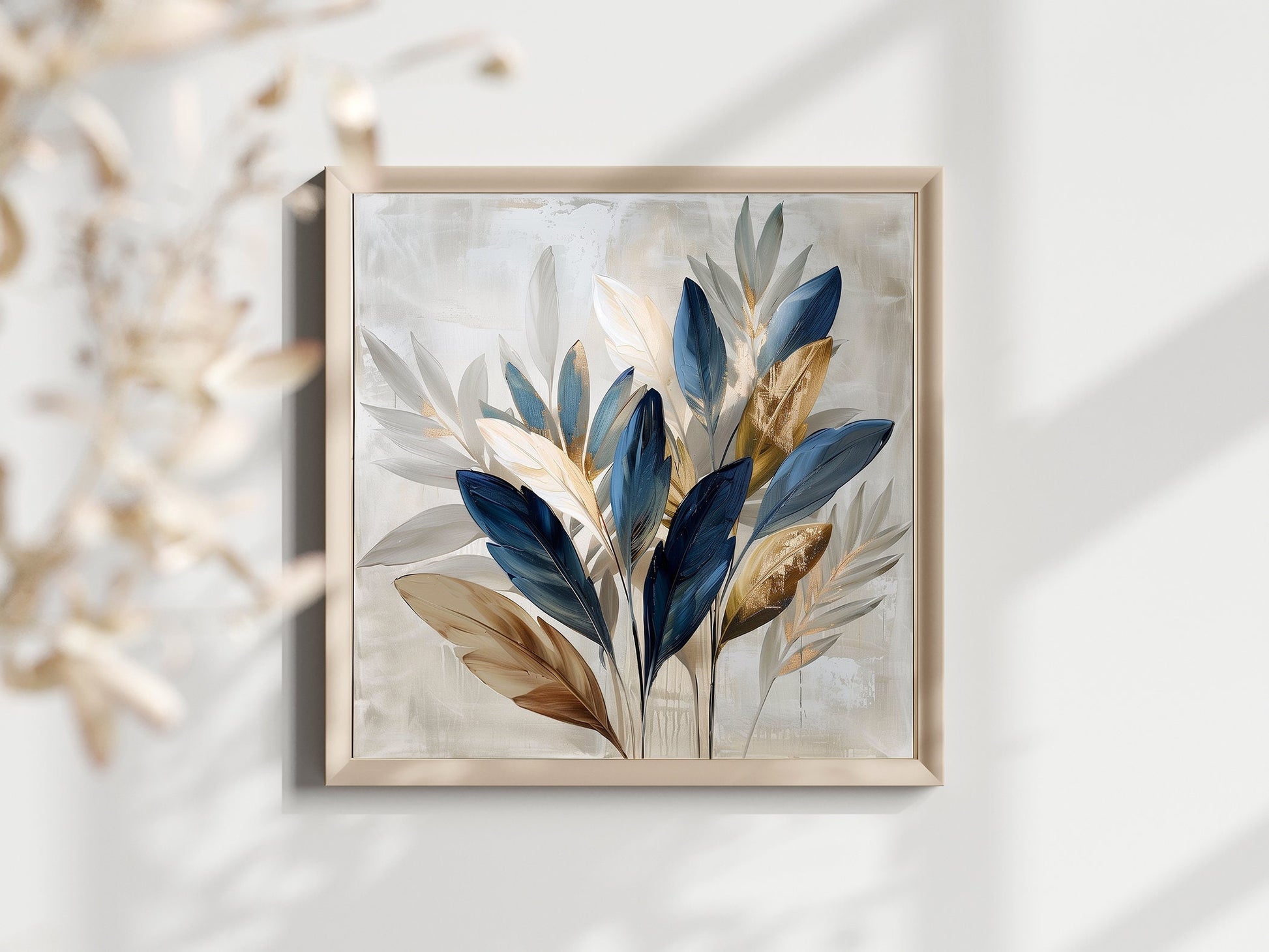 60x60 cm handmade oil painting for home decor - image 2 of 6