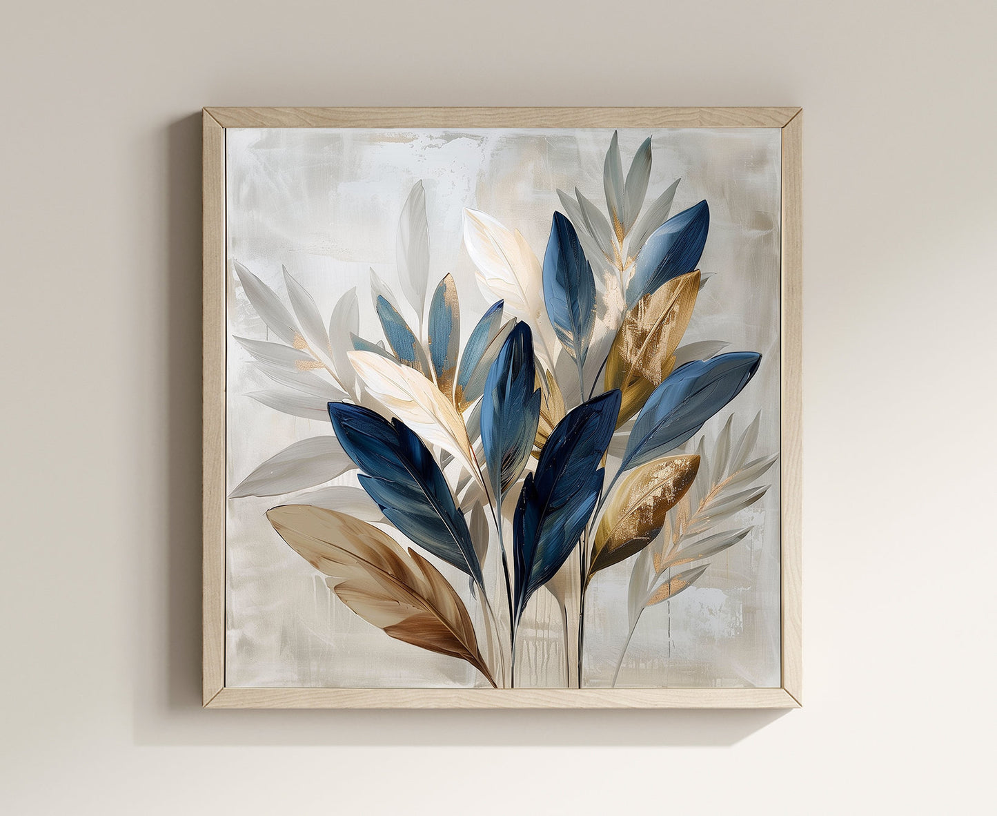 60x60 cm handmade oil painting for home decor - image 3 of 6