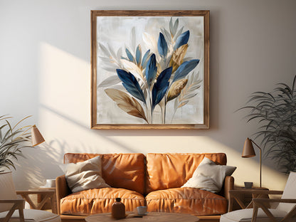 60x60 cm handmade oil painting for home decor - image 5 of 6