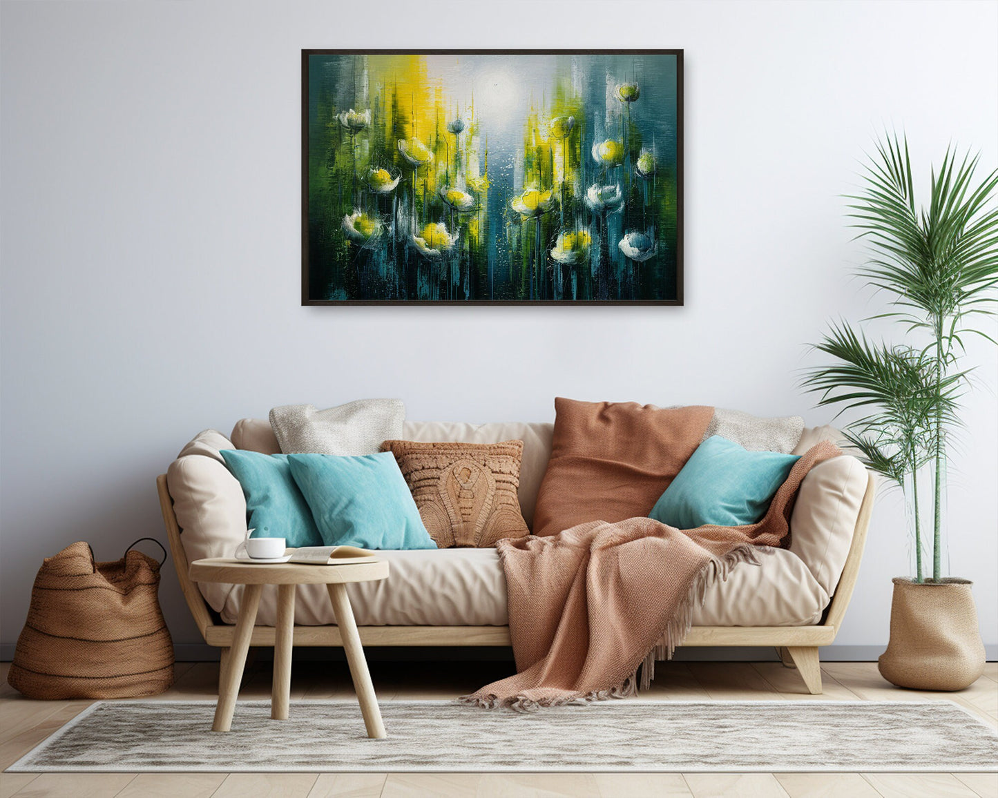 40x60 cm handmade oil painting for home decor - image 9 of 10
